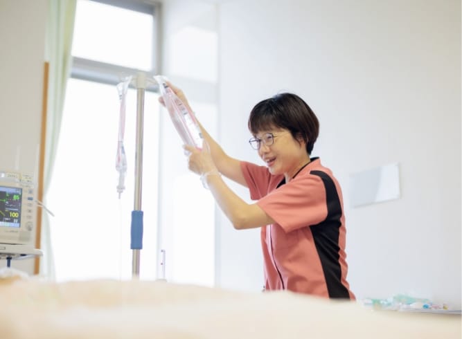 入院中の生活について